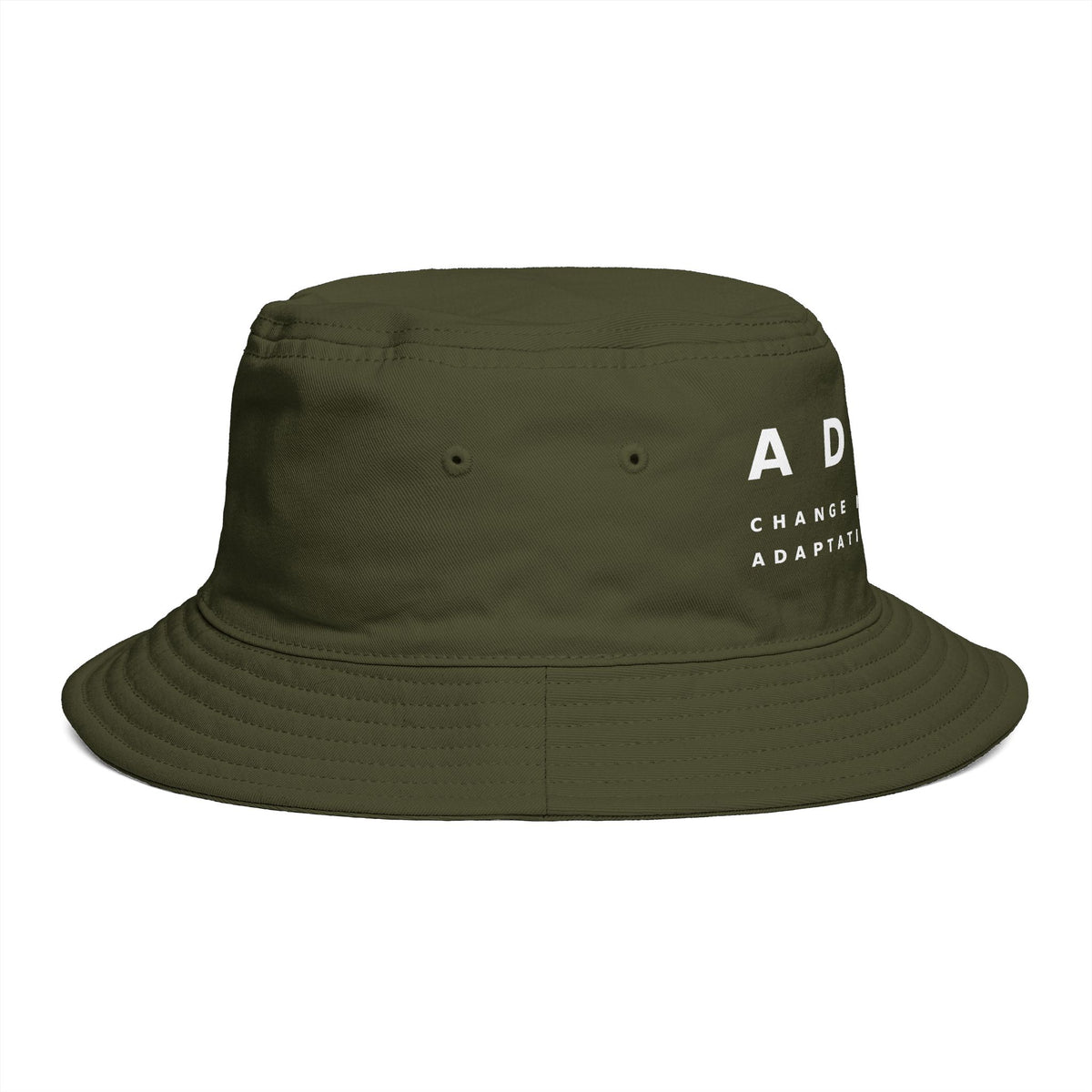 BeWater ADAPT Embroidered Bucket Hat — Minimalist Outdoor Surf & Streetwear