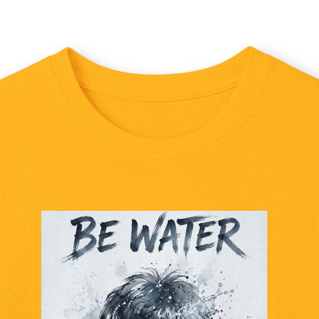 The Water Way Long Sleeve Tee – Bruce Lee's Classic Portrait, Relaxed Cut, Built to Age Gracefully