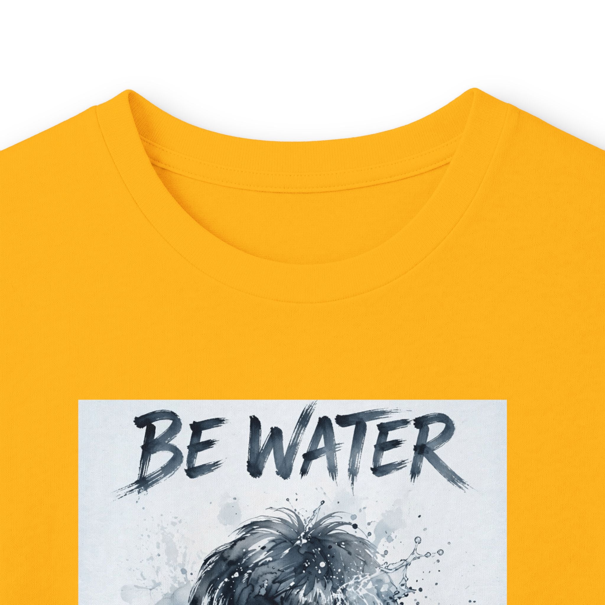 The Water Way Long Sleeve Tee – Bruce Lee's Classic Portrait, Relaxed Cut, Built to Age Gracefully
