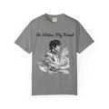 Embrace Adaptability: Bruce Lee Graphic T-Shirt, Classic Monochrome Portrait, Vintage Wash