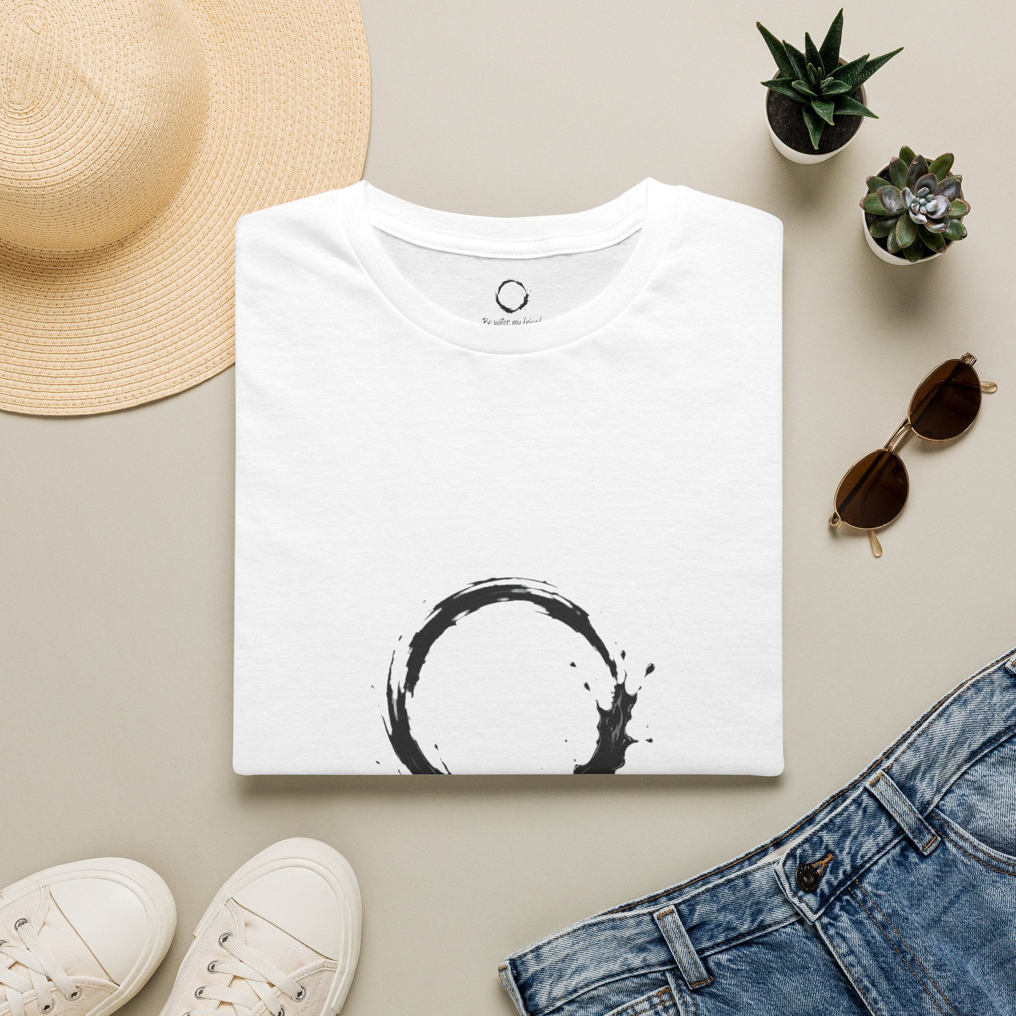 New Design Philosophy T‑Shirt “Be water, my friend” – Unisex Soft Cotton