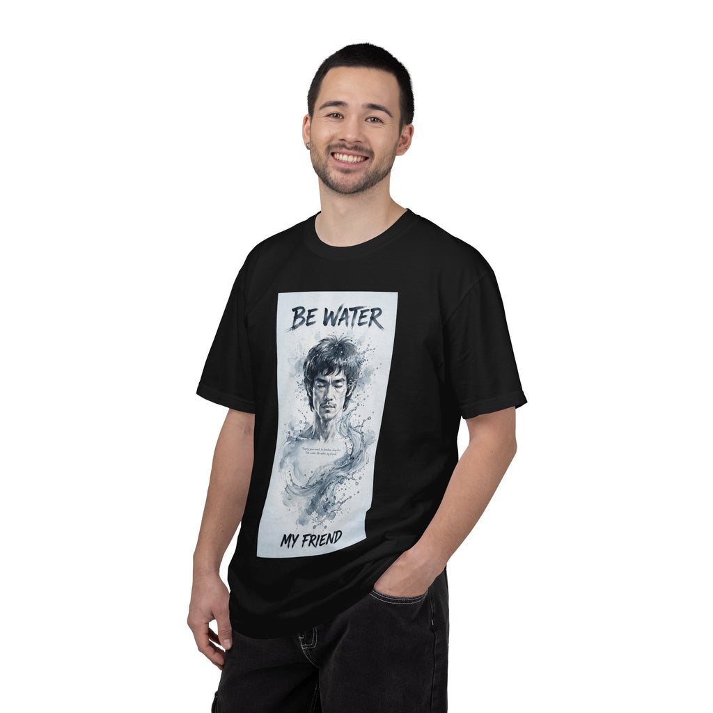 Unisex Garment-Dyed T-shirt | Remind You Be Water Like Bruce Lee