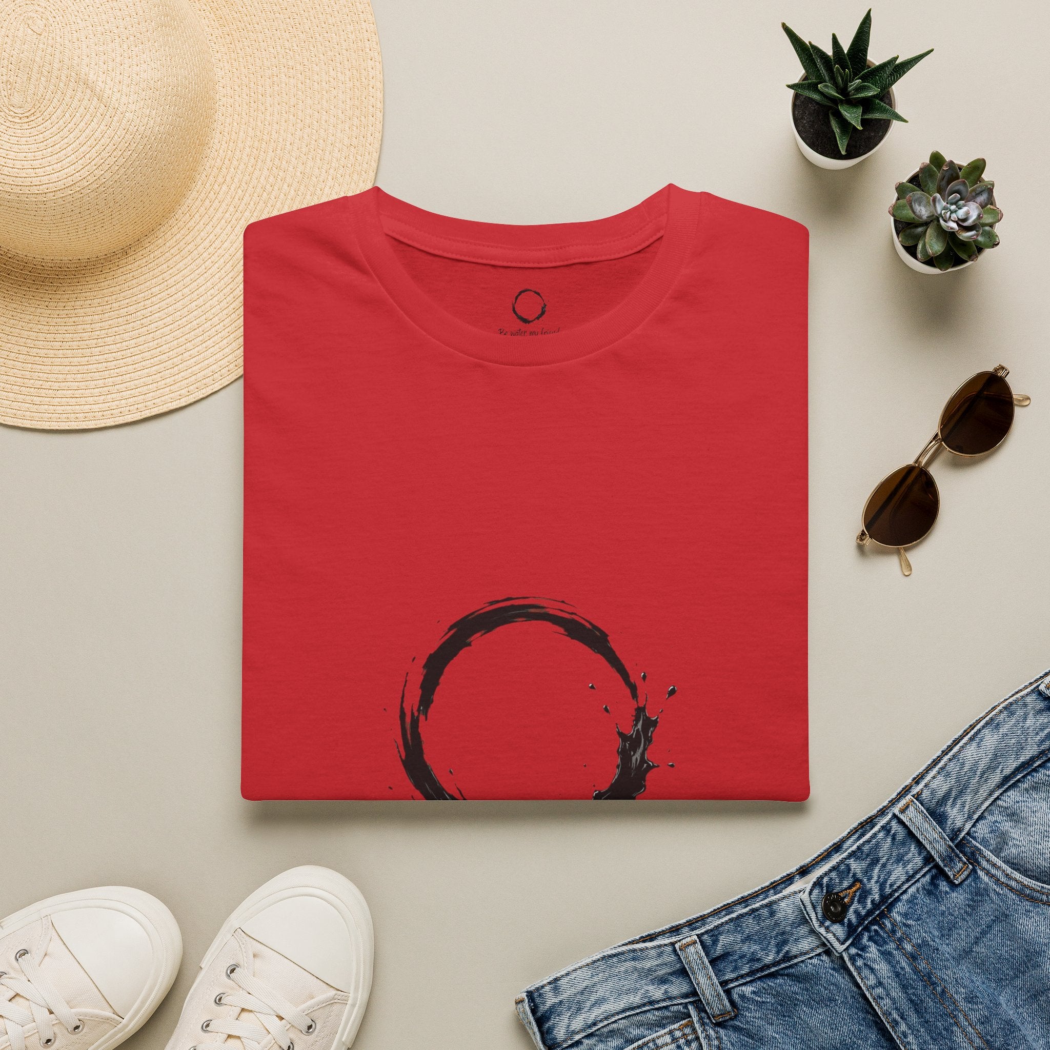 New Design Philosophy T‑Shirt “Be water, my friend” – Unisex Soft Cotton