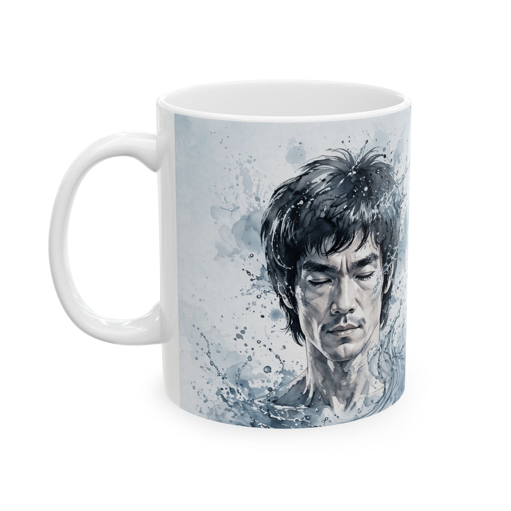 The Water Way Mug – Bruce Lee's Timeless Wisdom, Now in Ceramic (11oz & 15oz)