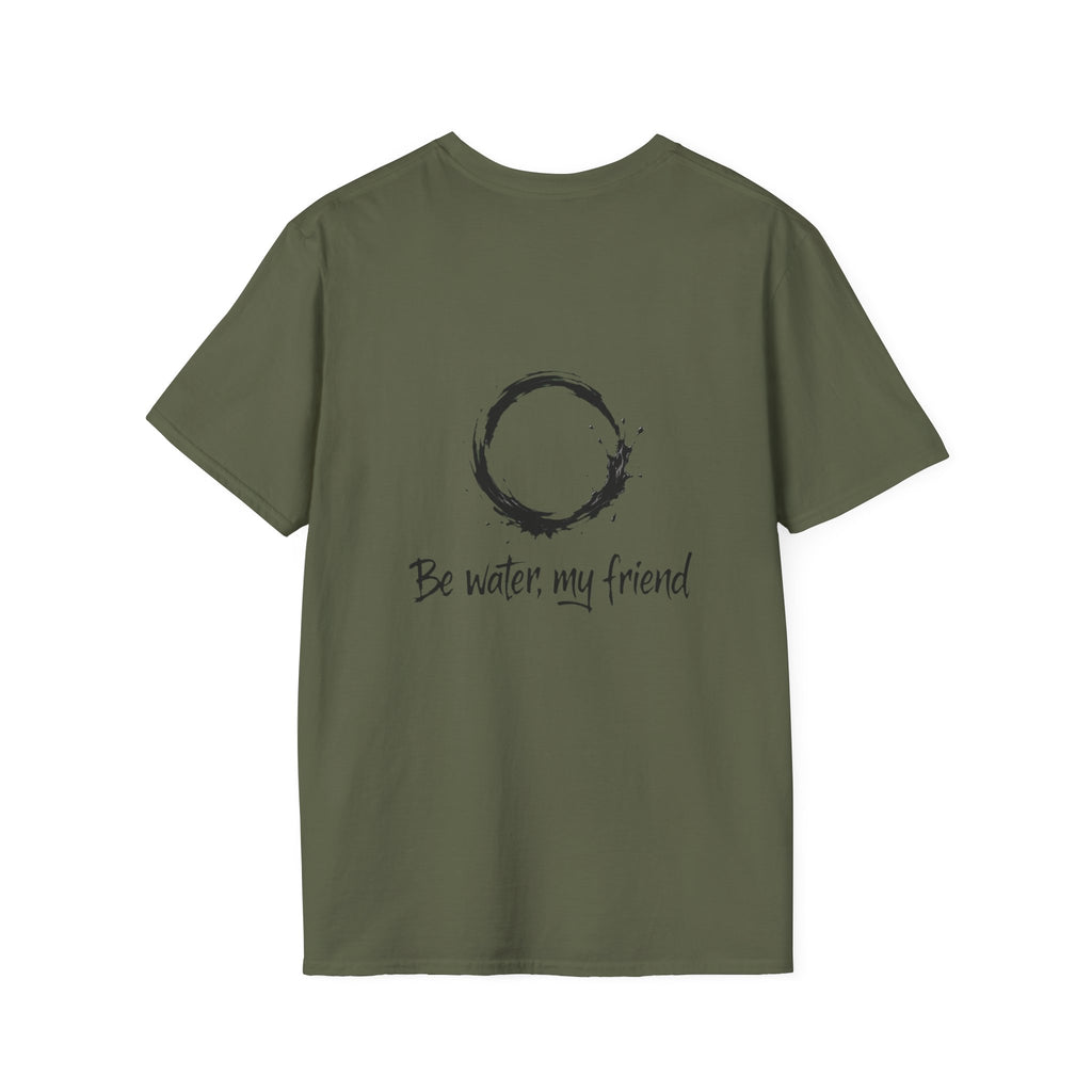 New Design Philosophy T‑Shirt “Be water, my friend” – Unisex Soft Cotton