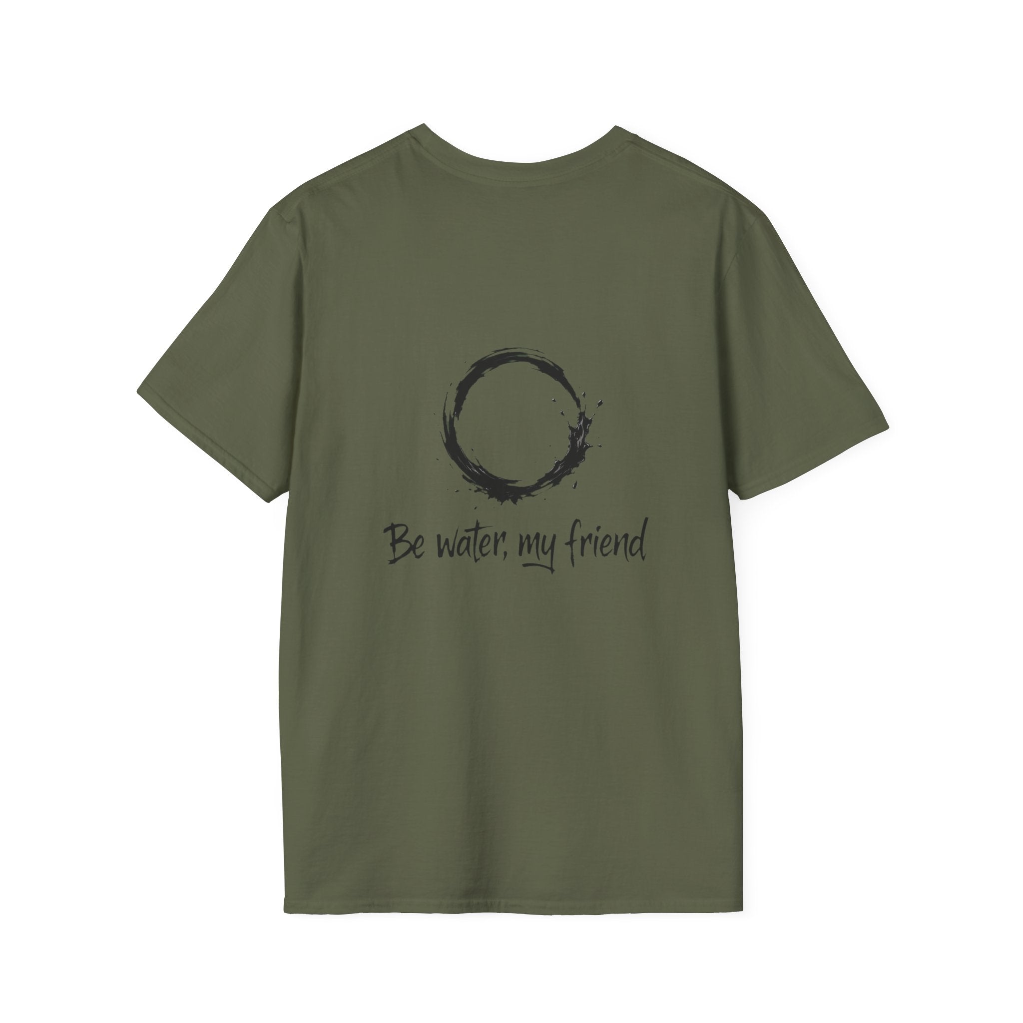 New Design Philosophy T‑Shirt “Be water, my friend” – Unisex Soft Cotton