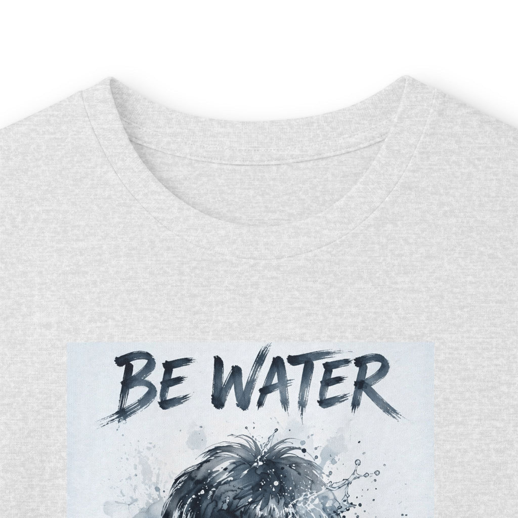 The Water Way Long Sleeve Tee – Bruce Lee's Classic Portrait, Relaxed Cut, Built to Age Gracefully