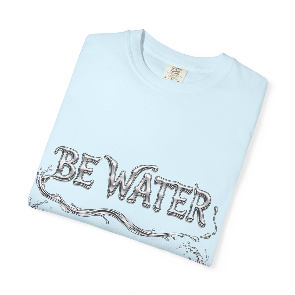 Bruce Lee "Be Water" Philosophy T-Shirt | Garment-Dyed Relaxed Fit, Unisex Style