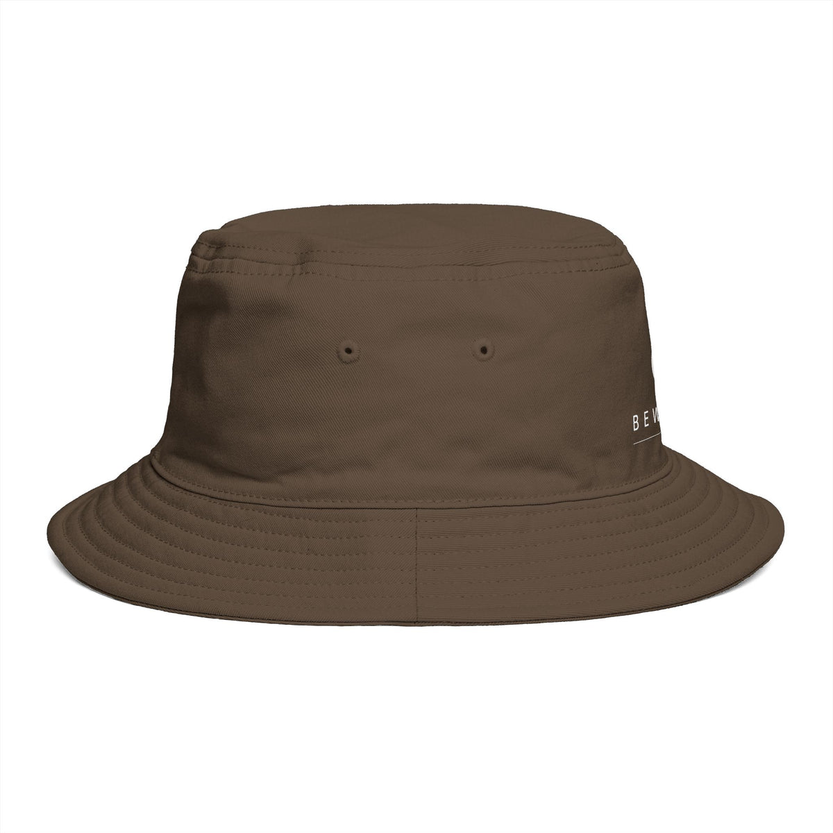 Be Water Embroidered Bucket Hat — Minimalist Outdoor Surf & Streetwear