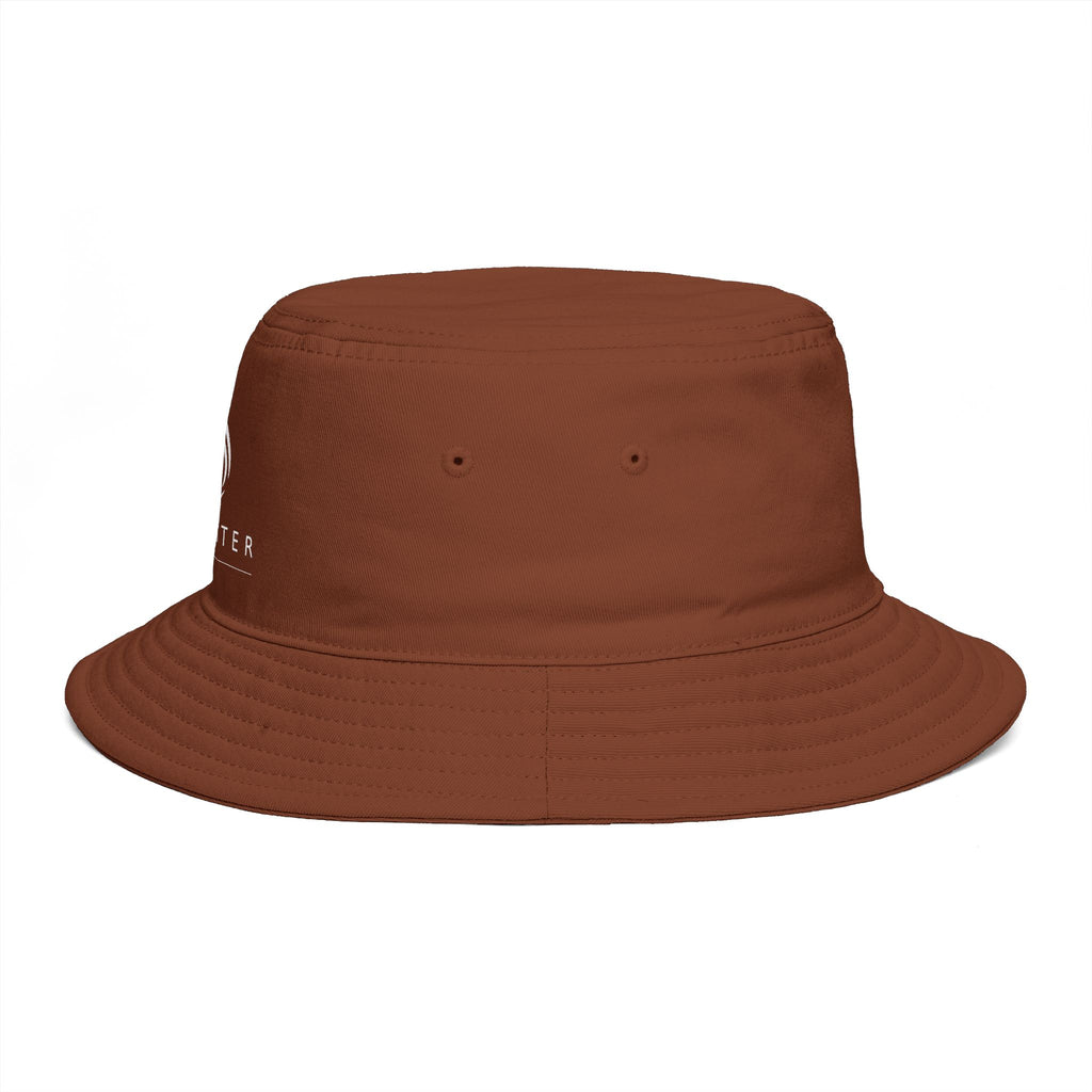 Be Water Embroidered Bucket Hat — Minimalist Outdoor Surf & Streetwear