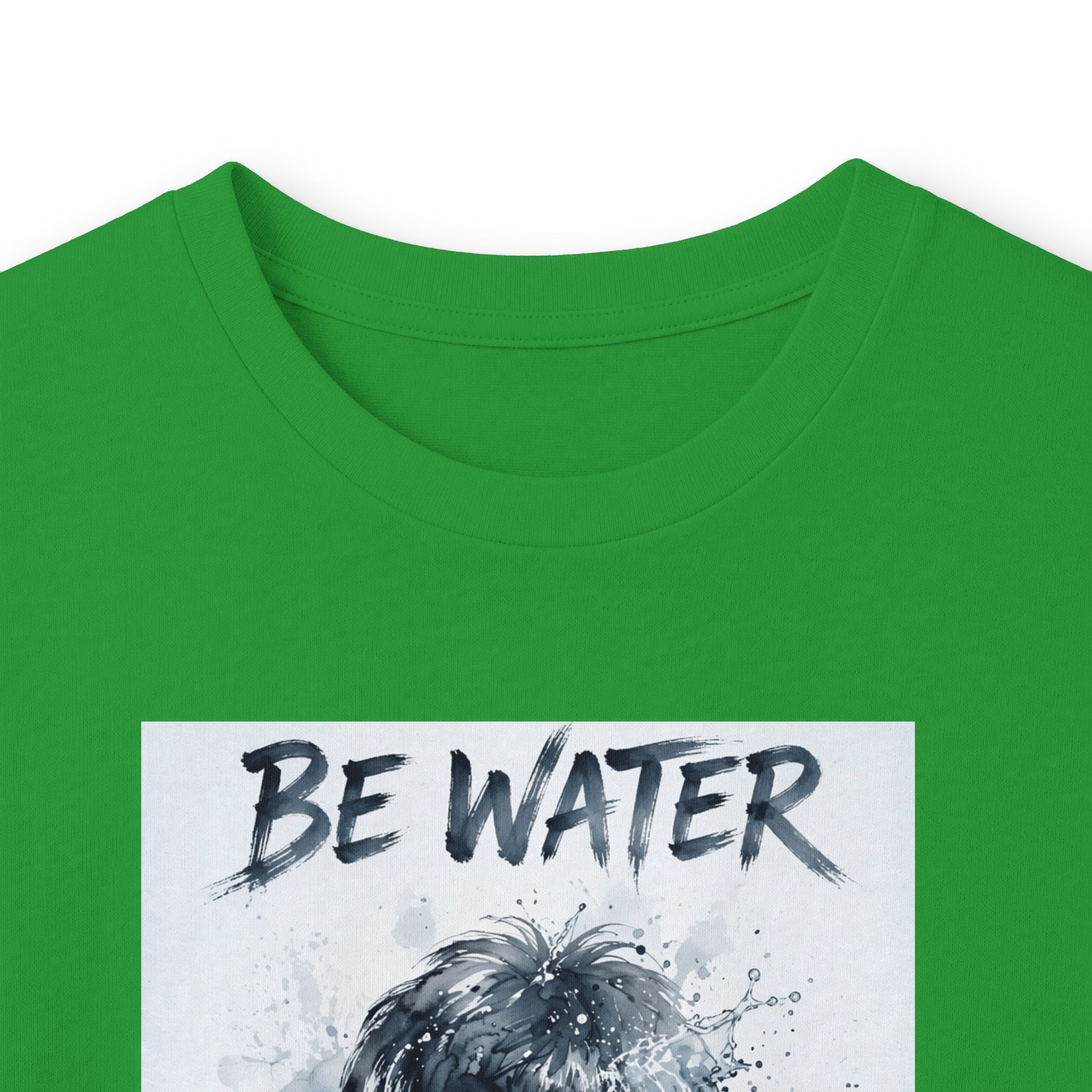 The Water Way Long Sleeve Tee – Bruce Lee's Classic Portrait, Relaxed Cut, Built to Age Gracefully