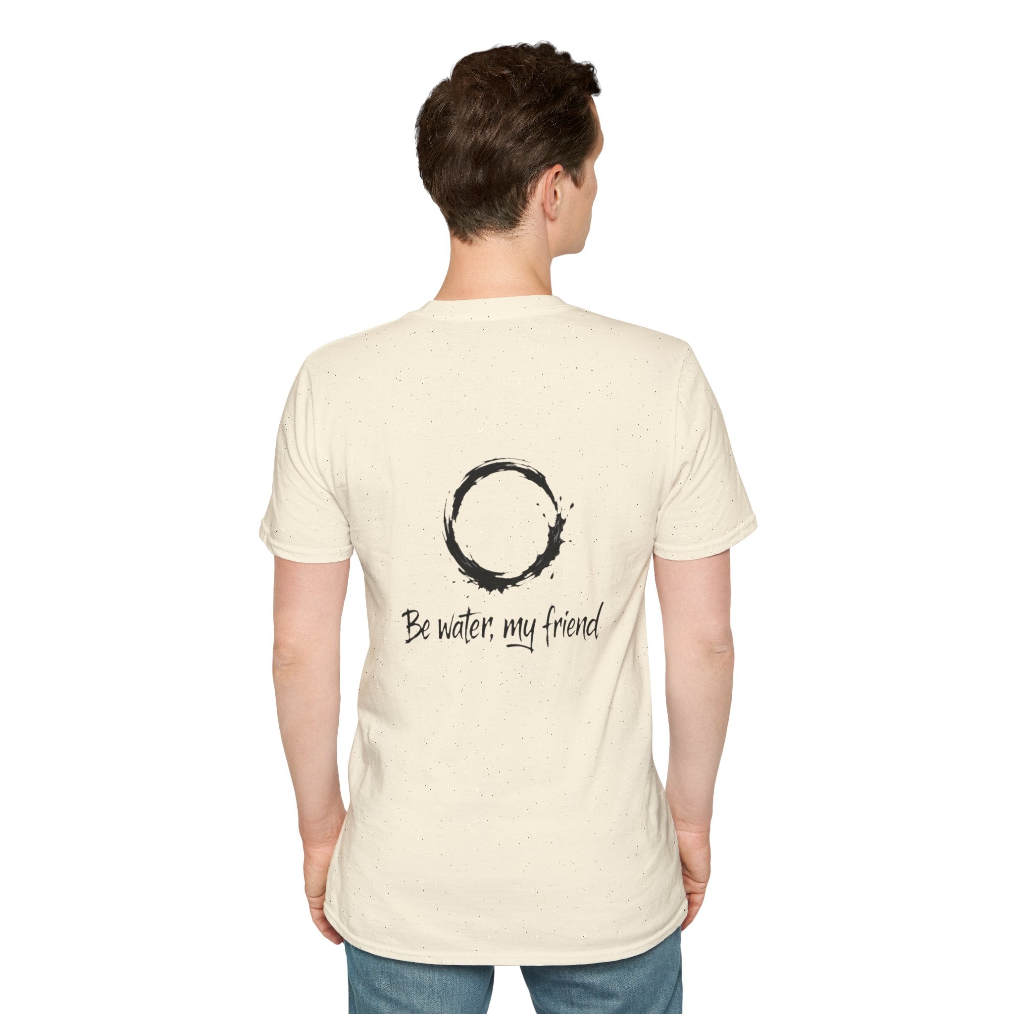 New Design Philosophy T‑Shirt “Be water, my friend” – Unisex Soft Cotton