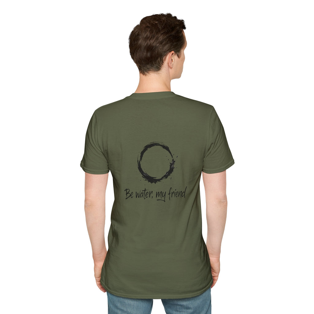 New Design Philosophy T‑Shirt “Be water, my friend” – Unisex Soft Cotton