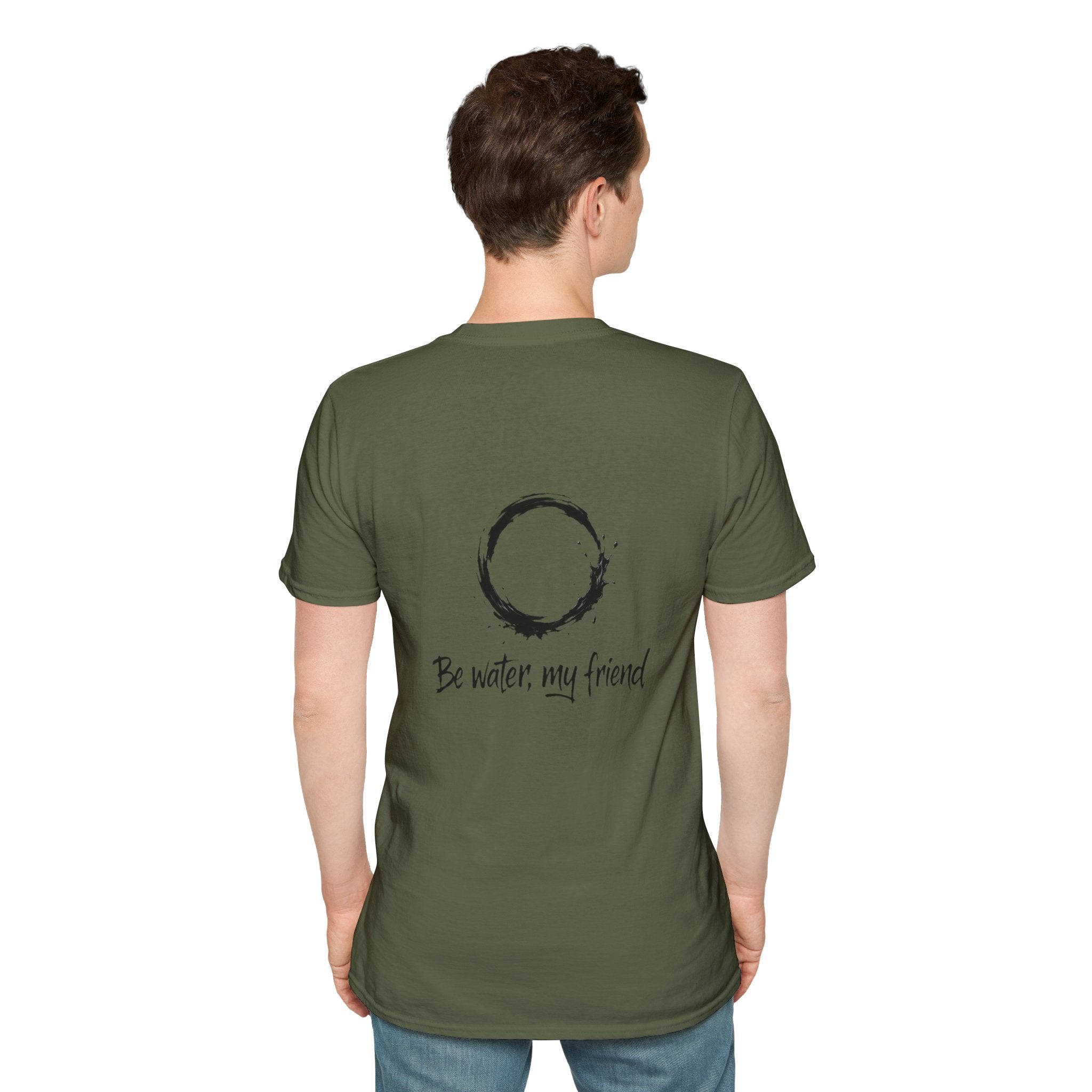 New Design Philosophy T‑Shirt “Be water, my friend” – Unisex Soft Cotton