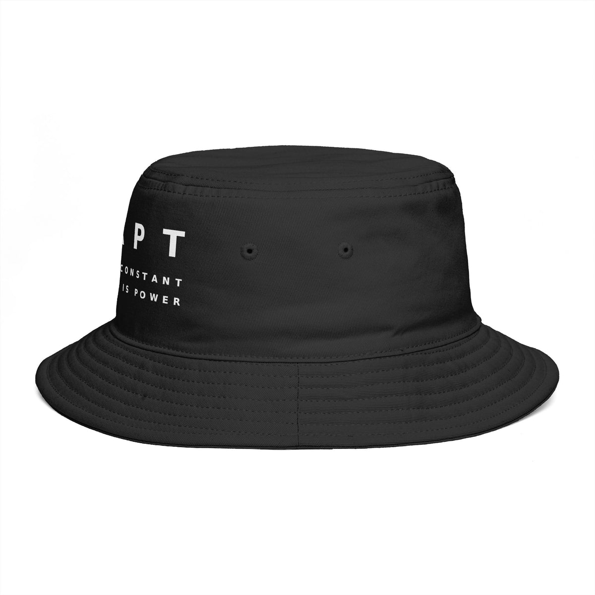 BeWater ADAPT Embroidered Bucket Hat — Minimalist Outdoor Surf & Streetwear