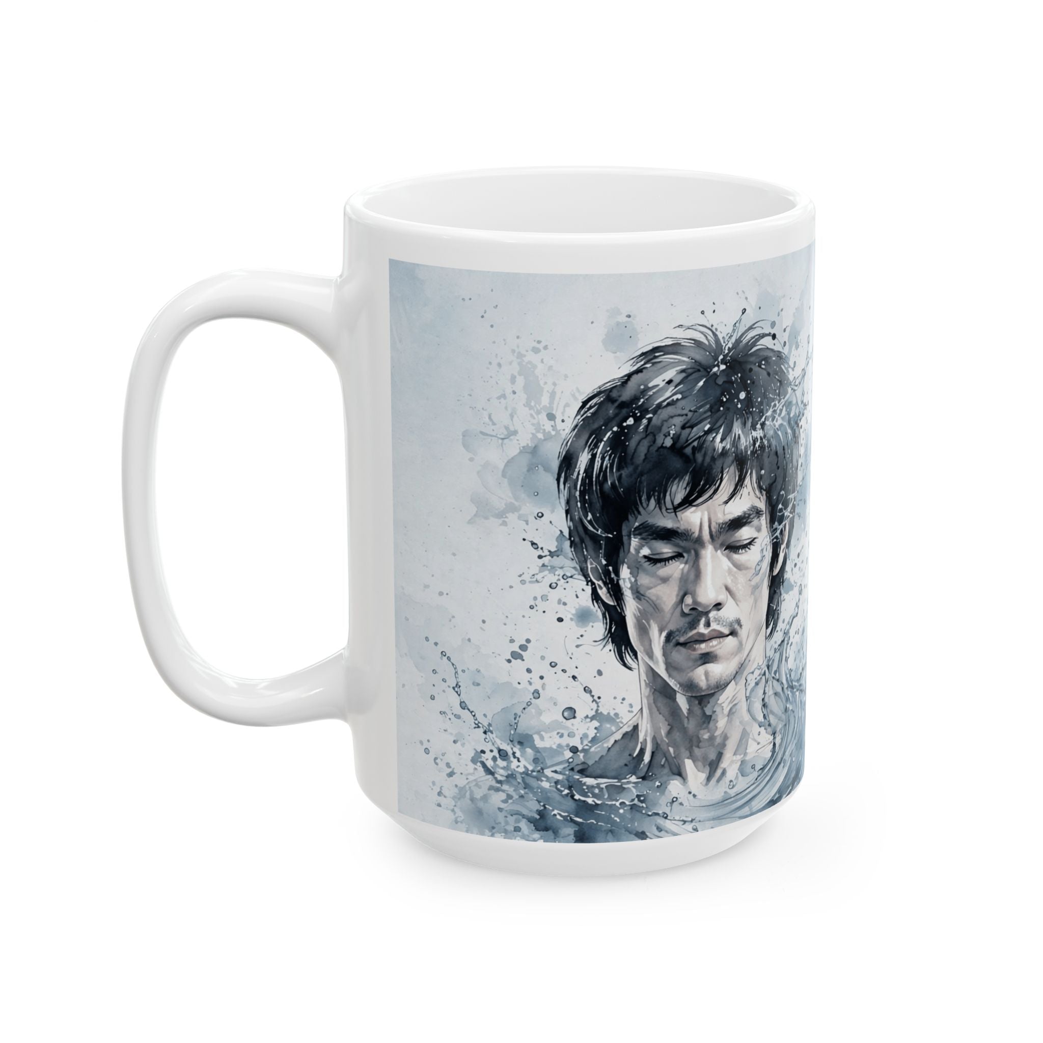 The Water Way Mug – Bruce Lee's Timeless Wisdom, Now in Ceramic (11oz & 15oz)