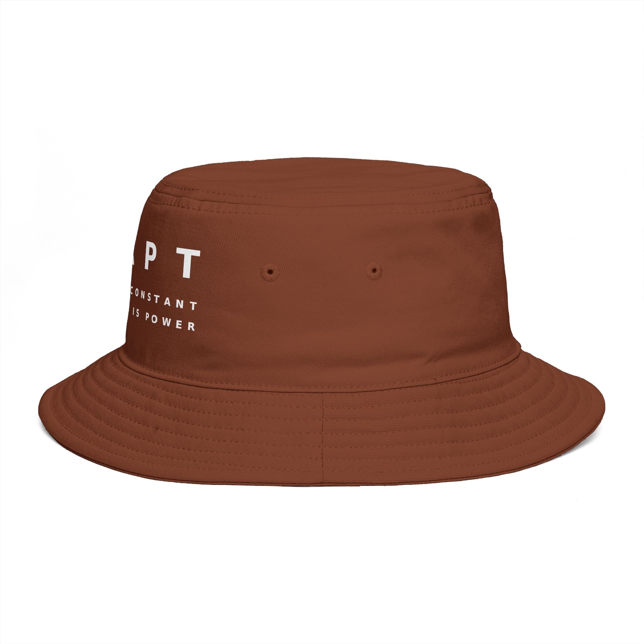BeWater ADAPT Embroidered Bucket Hat — Minimalist Outdoor Surf & Streetwear