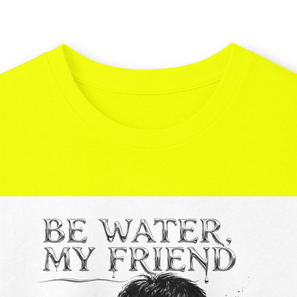 "Be Water" Long Sleeve T-Shirt – Bruce Lee Iconic Quote, Lightweight & Comfortable for Everyday Wear