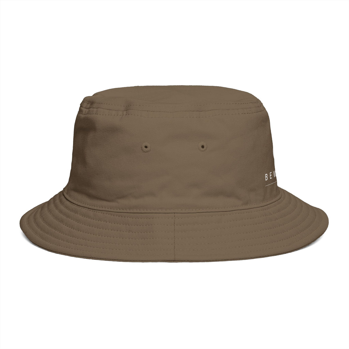 Be Water Embroidered Bucket Hat — Minimalist Outdoor Surf & Streetwear