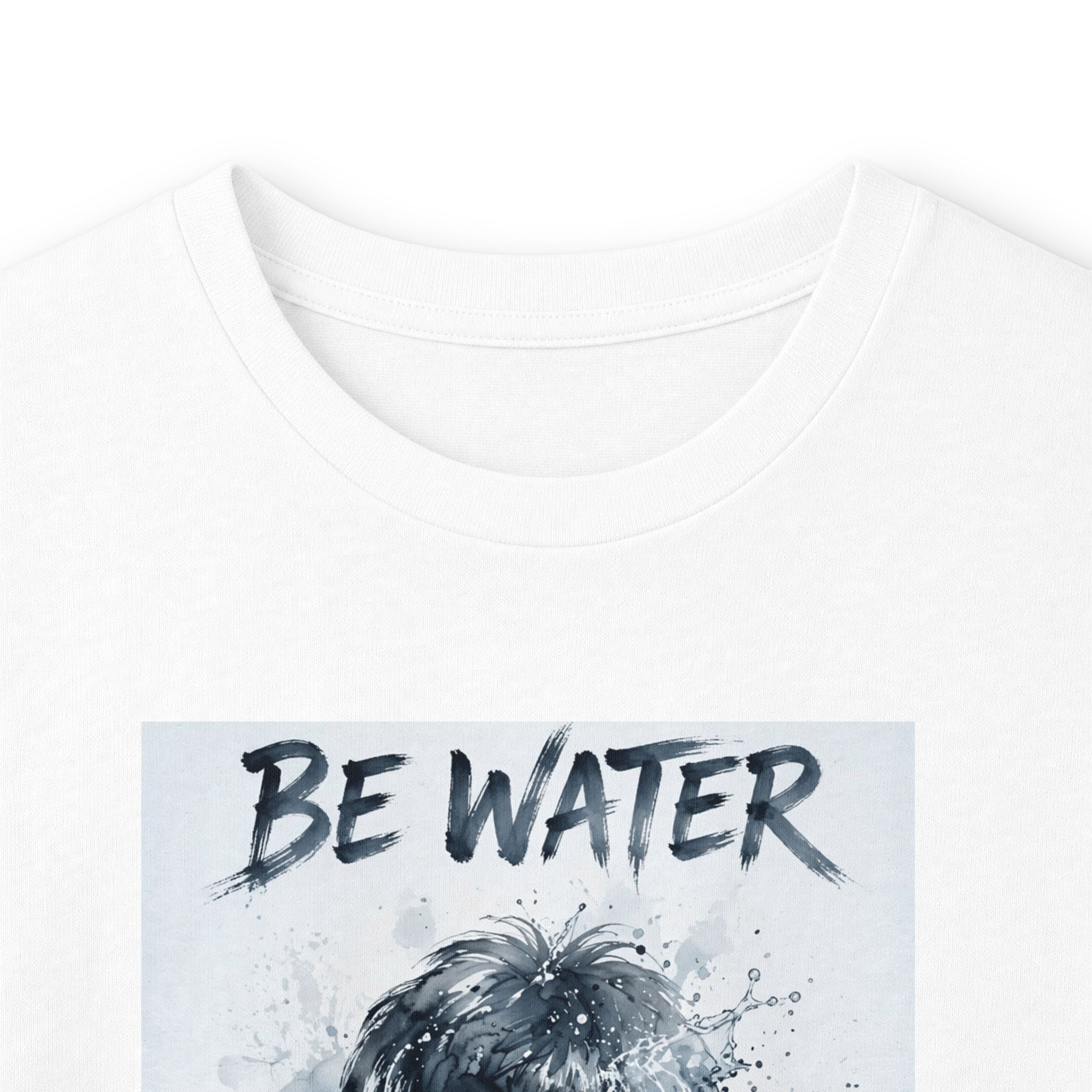 The Water Way Long Sleeve Tee – Bruce Lee's Classic Portrait, Relaxed Cut, Built to Age Gracefully