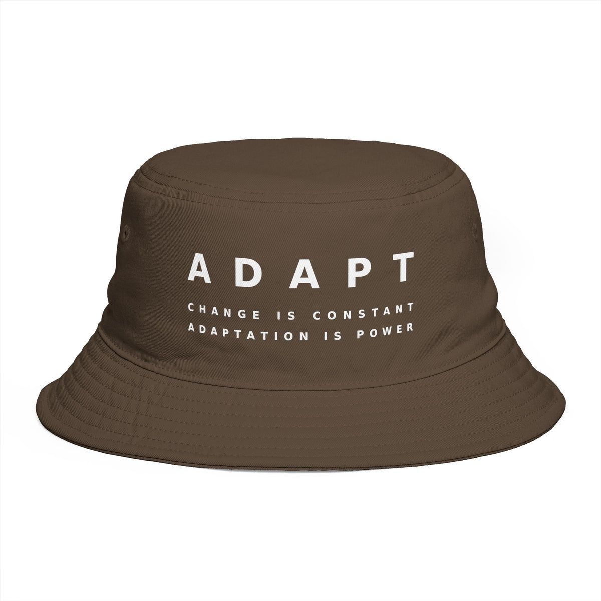 BeWater ADAPT Embroidered Bucket Hat — Minimalist Outdoor Surf & Streetwear
