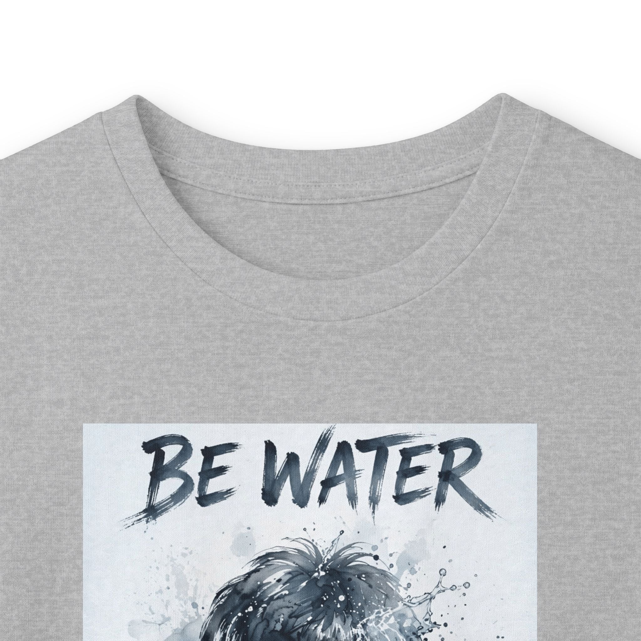 The Water Way Long Sleeve Tee – Bruce Lee's Classic Portrait, Relaxed Cut, Built to Age Gracefully
