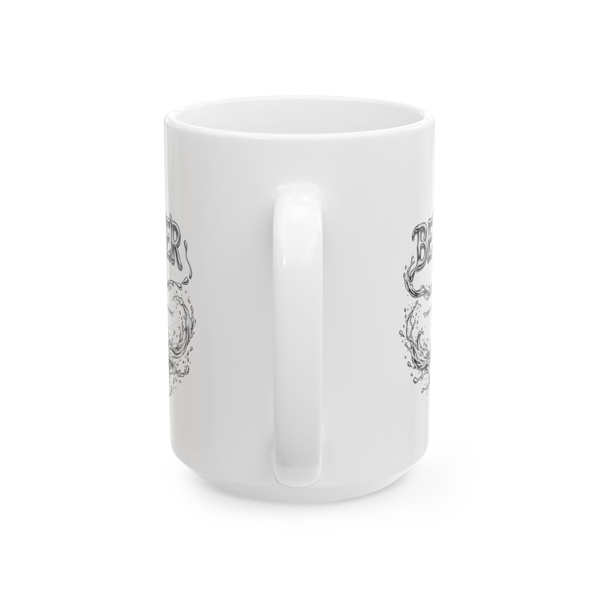 Bruce Lee "Be Water, My Friend" Ceramic Mug – Martial Arts Quote Coffee Cup, Inspirational Gift for Men & Women, Available in 11oz and 15oz
