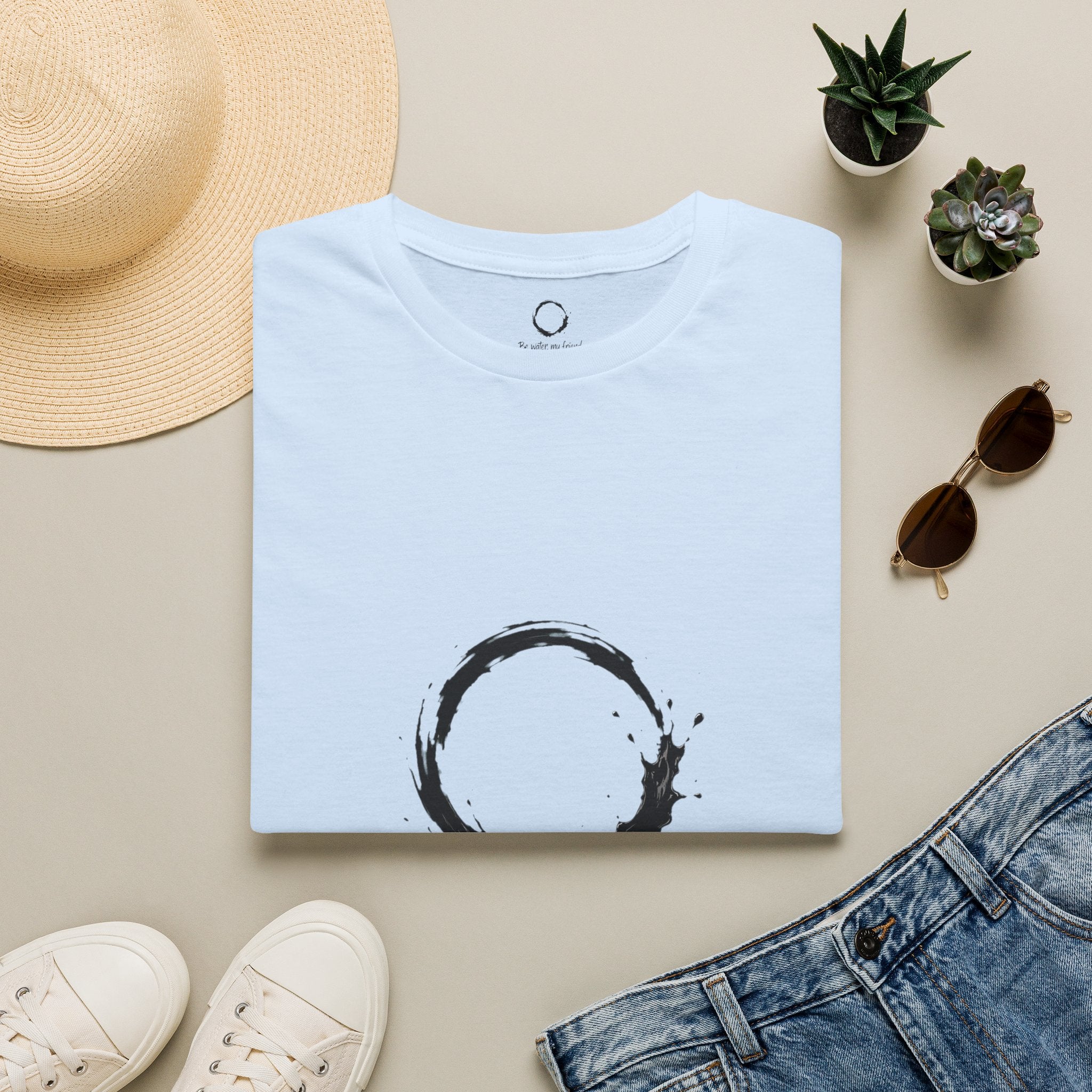 New Design Philosophy T‑Shirt “Be water, my friend” – Unisex Soft Cotton