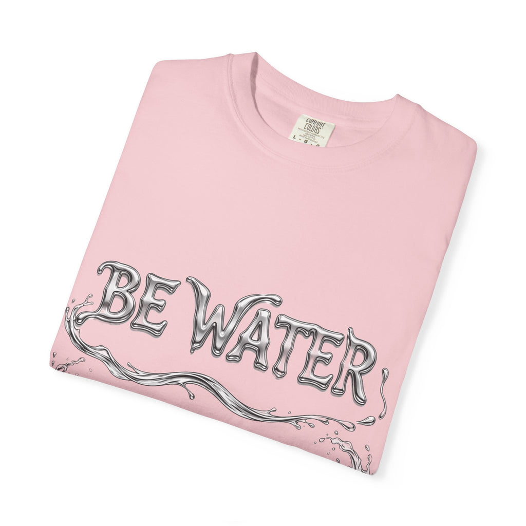 Bruce Lee "Be Water" Philosophy T-Shirt | Garment-Dyed Relaxed Fit, Unisex Style