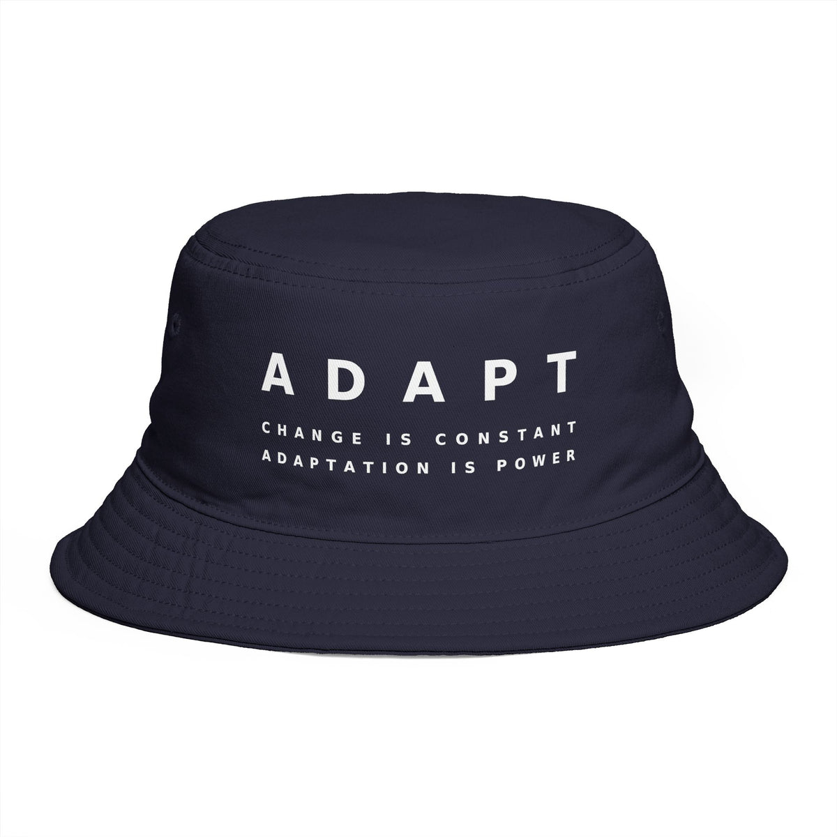 BeWater ADAPT Embroidered Bucket Hat — Minimalist Outdoor Surf & Streetwear