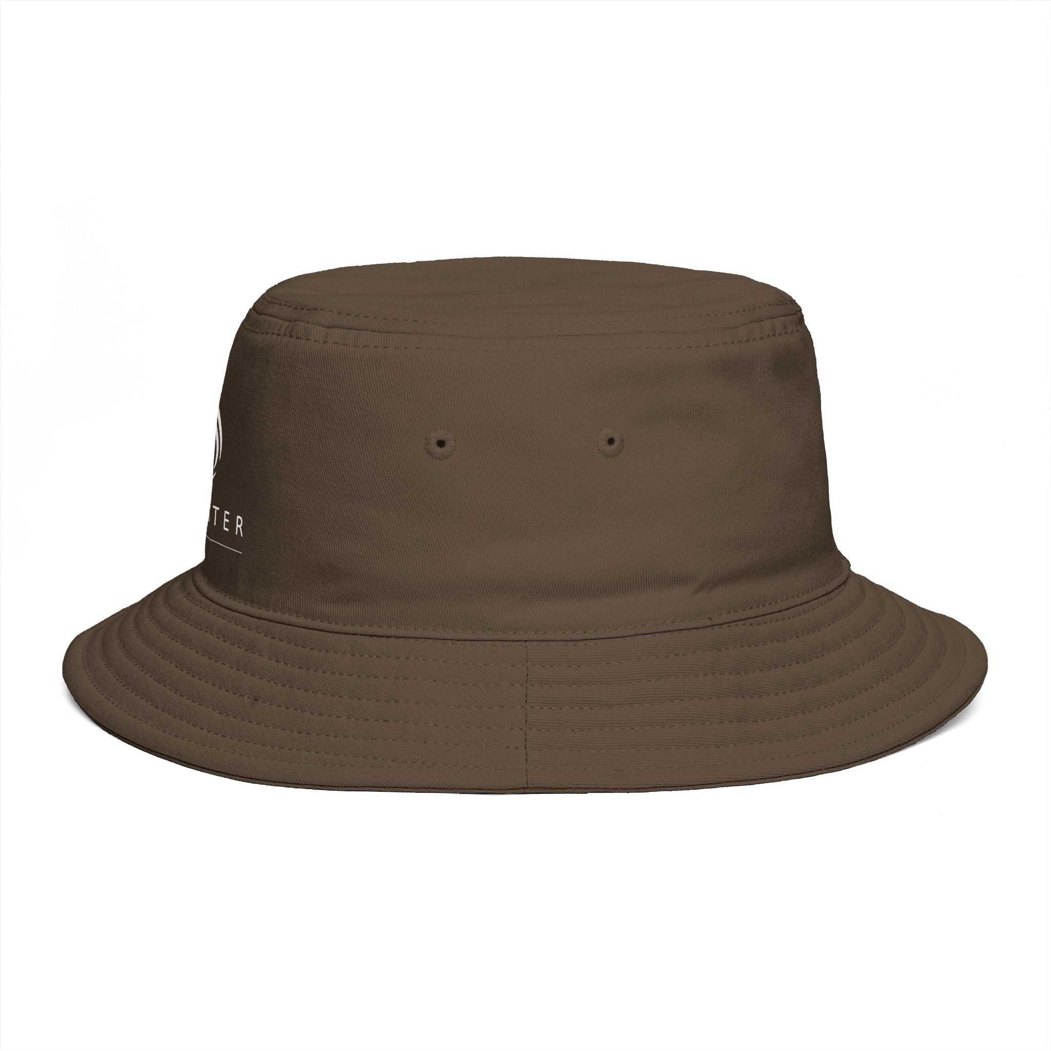 Be Water Embroidered Bucket Hat — Minimalist Outdoor Surf & Streetwear