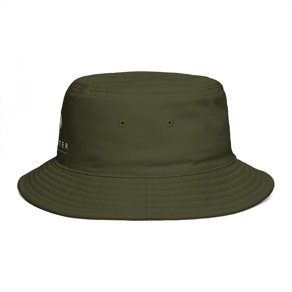 Be Water Embroidered Bucket Hat — Minimalist Outdoor Surf & Streetwear