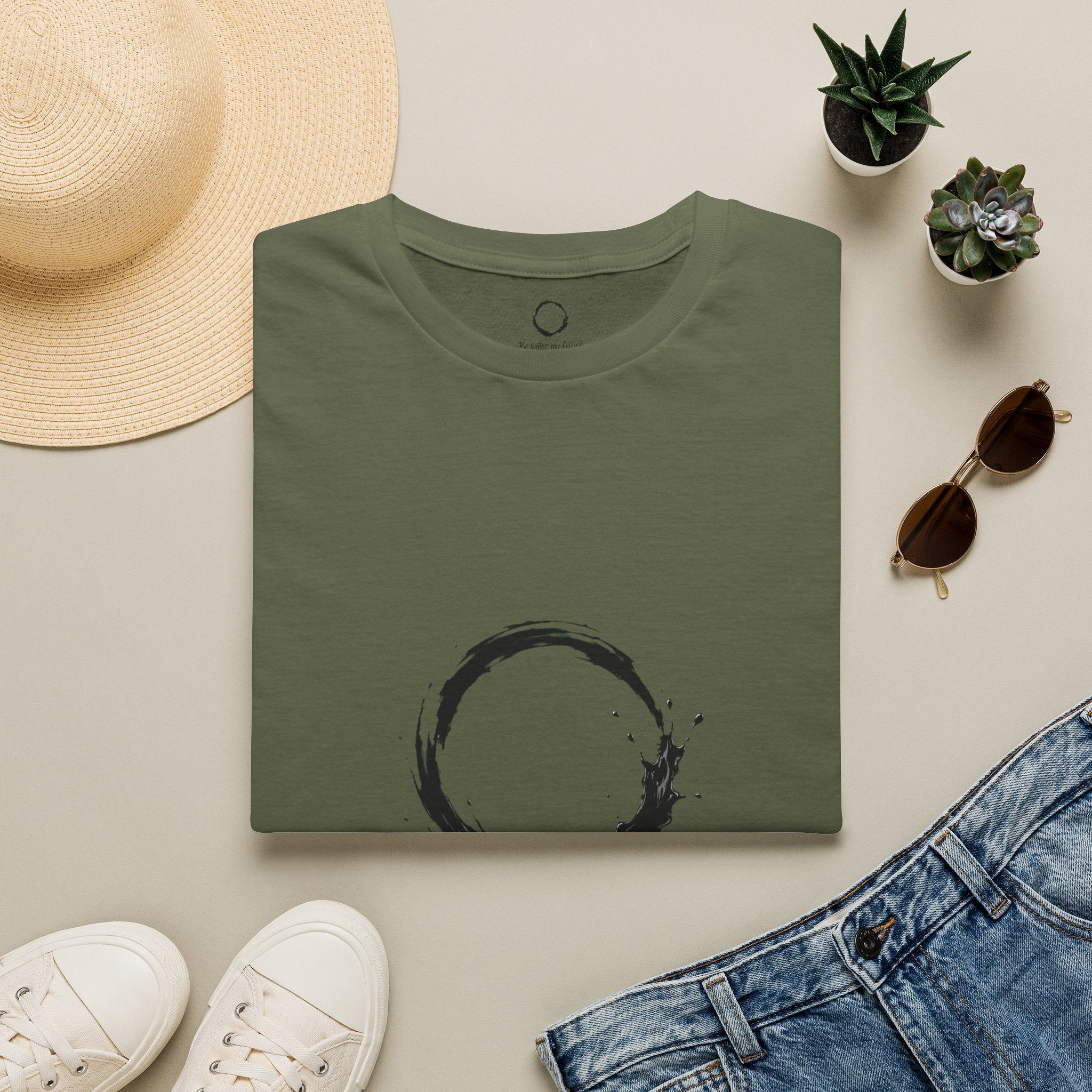 New Design Philosophy T‑Shirt “Be water, my friend” – Unisex Soft Cotton