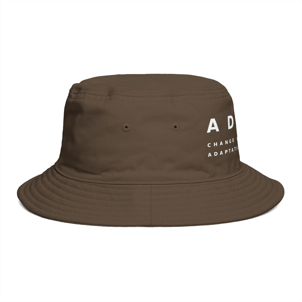 BeWater ADAPT Embroidered Bucket Hat — Minimalist Outdoor Surf & Streetwear