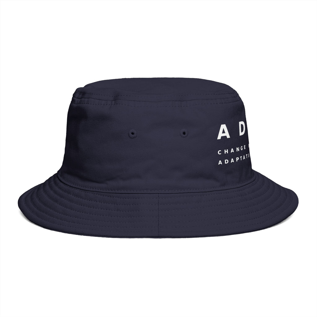 BeWater ADAPT Embroidered Bucket Hat — Minimalist Outdoor Surf & Streetwear