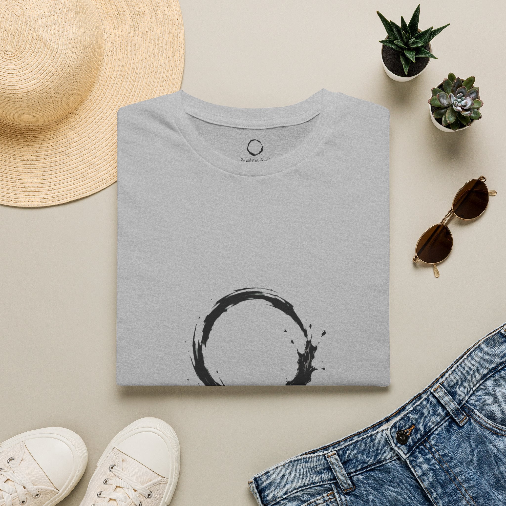 New Design Philosophy T‑Shirt “Be water, my friend” – Unisex Soft Cotton