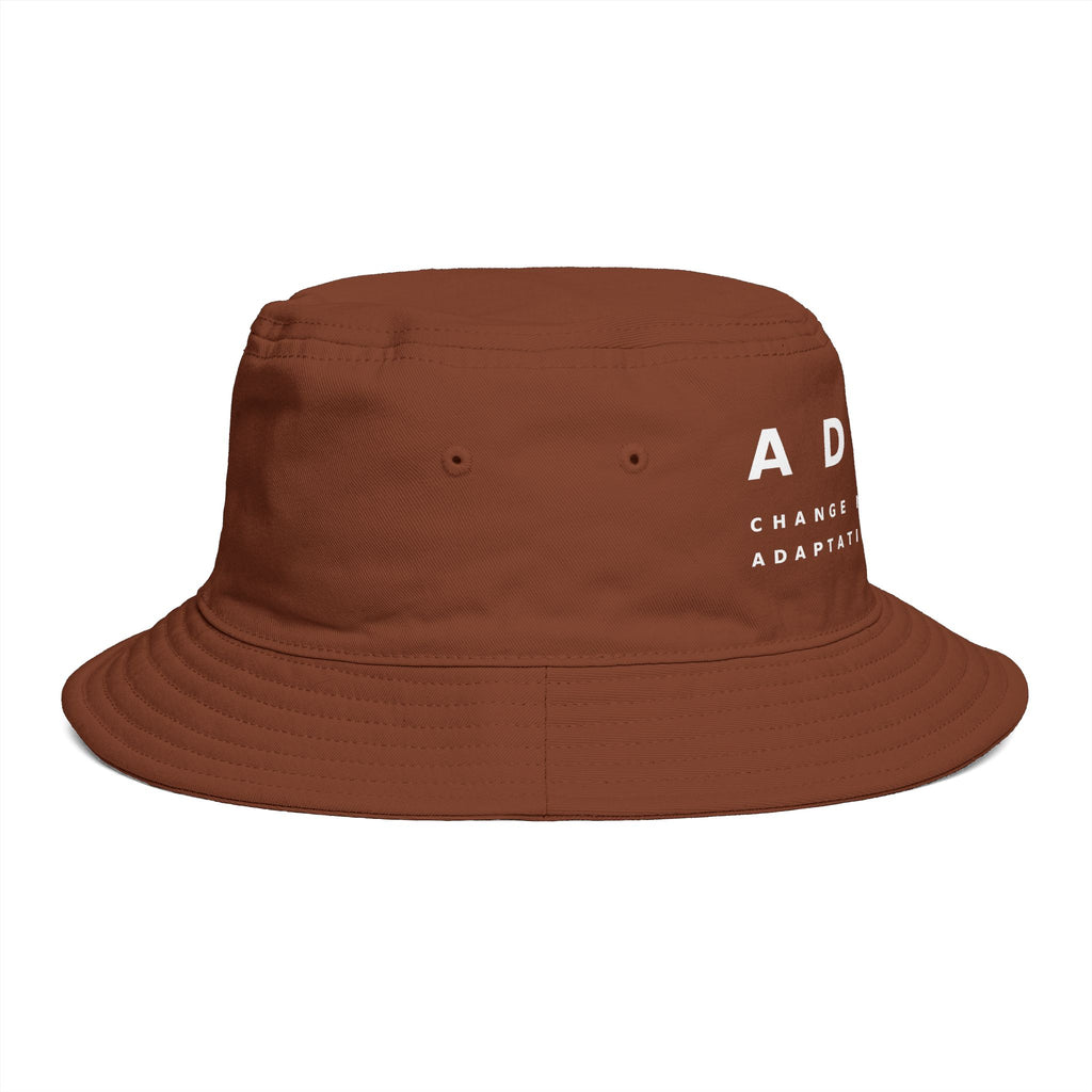 BeWater ADAPT Embroidered Bucket Hat — Minimalist Outdoor Surf & Streetwear