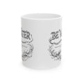 Bruce Lee "Be Water, My Friend" Ceramic Mug – Martial Arts Quote Coffee Cup, Inspirational Gift for Men & Women, Available in 11oz and 15oz