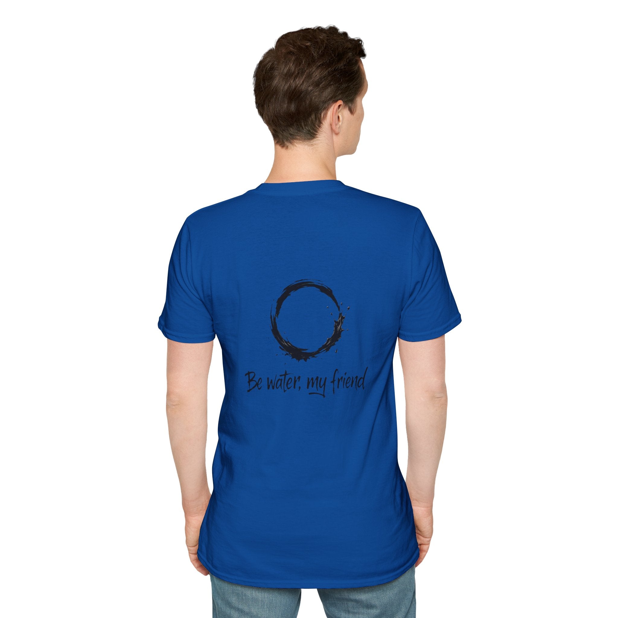 New Design Philosophy T‑Shirt “Be water, my friend” – Unisex Soft Cotton