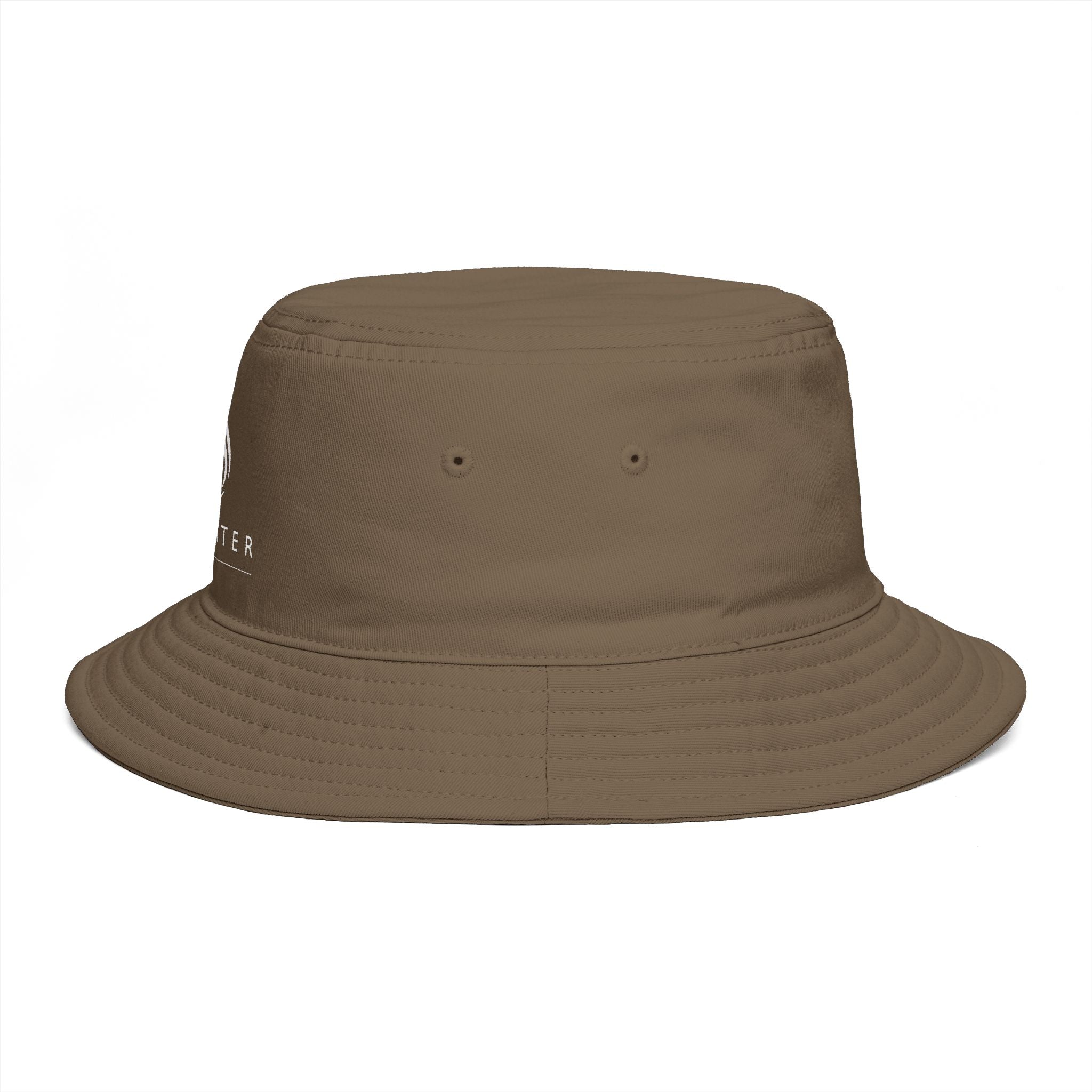 Be Water Embroidered Bucket Hat — Minimalist Outdoor Surf & Streetwear