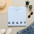 Adapt Unisex Softstyle Light Blue T-Shirt Change Is Constant, Adaptation Is Power' Graphic Tee